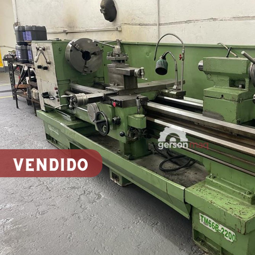 TORNO MECANICO VICTOR & BUONO MODELO TM66B/22 660X2200 MM